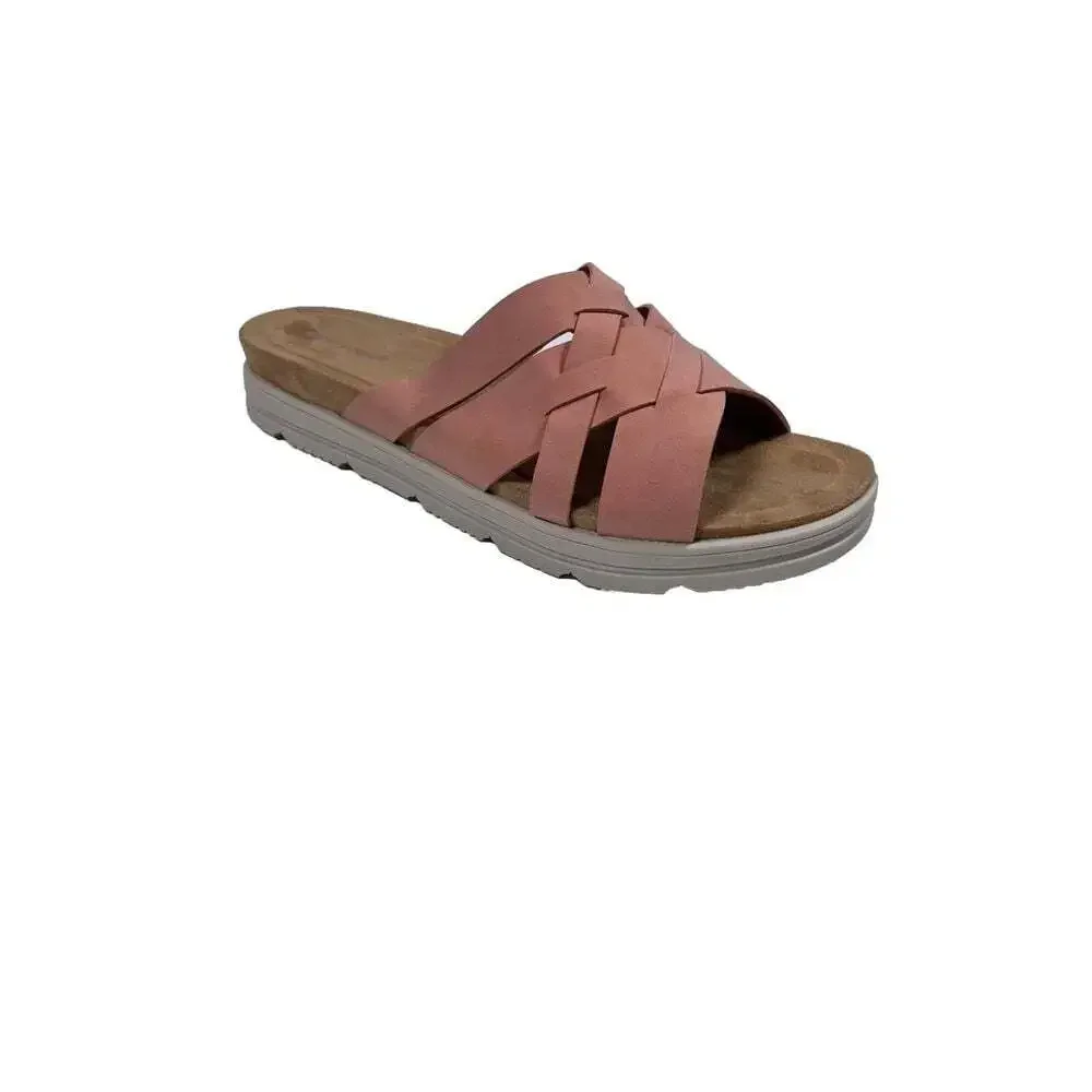 Easy Spirit Women's Star3 Slide Sandal Light Pink Size 10 M New Comfortable